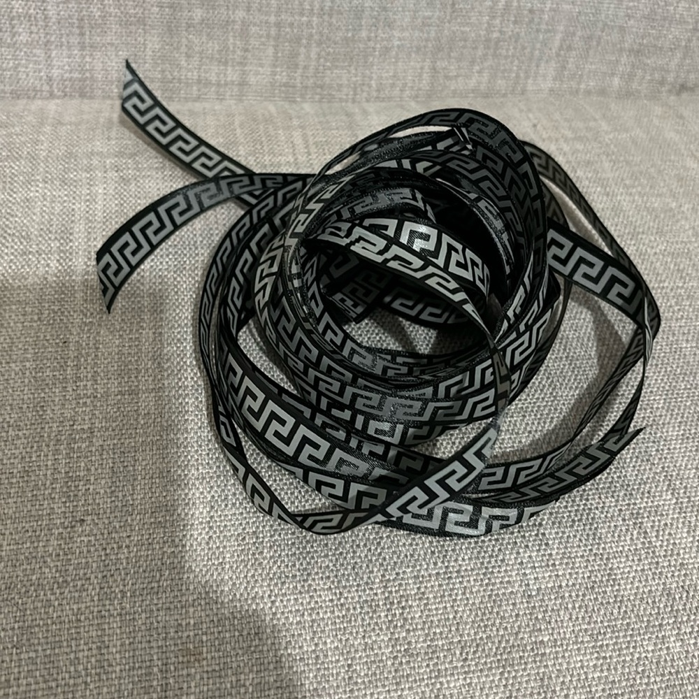 Versace ribbon
